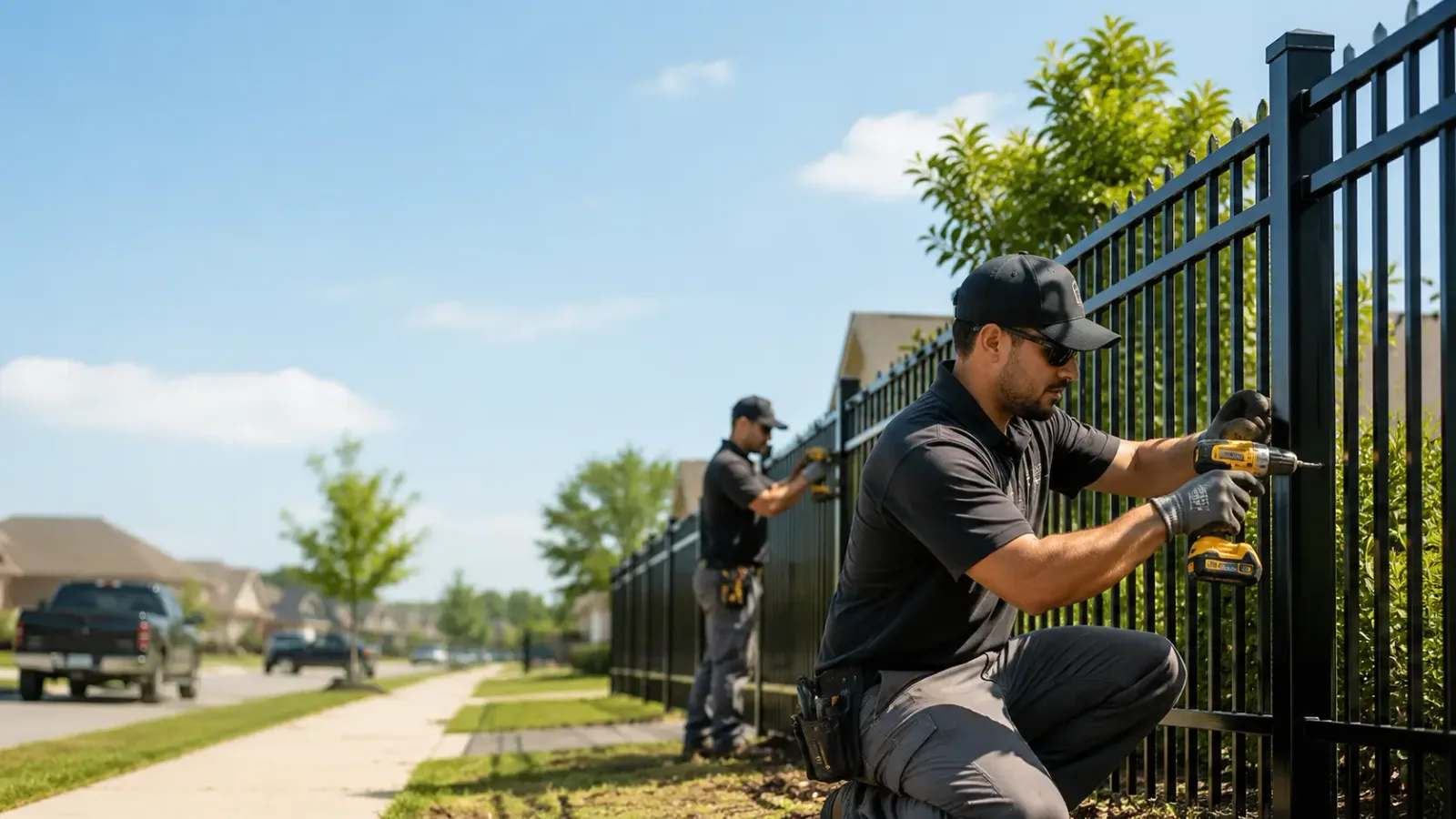 Metal Fence Installation in Tallmadge, OH